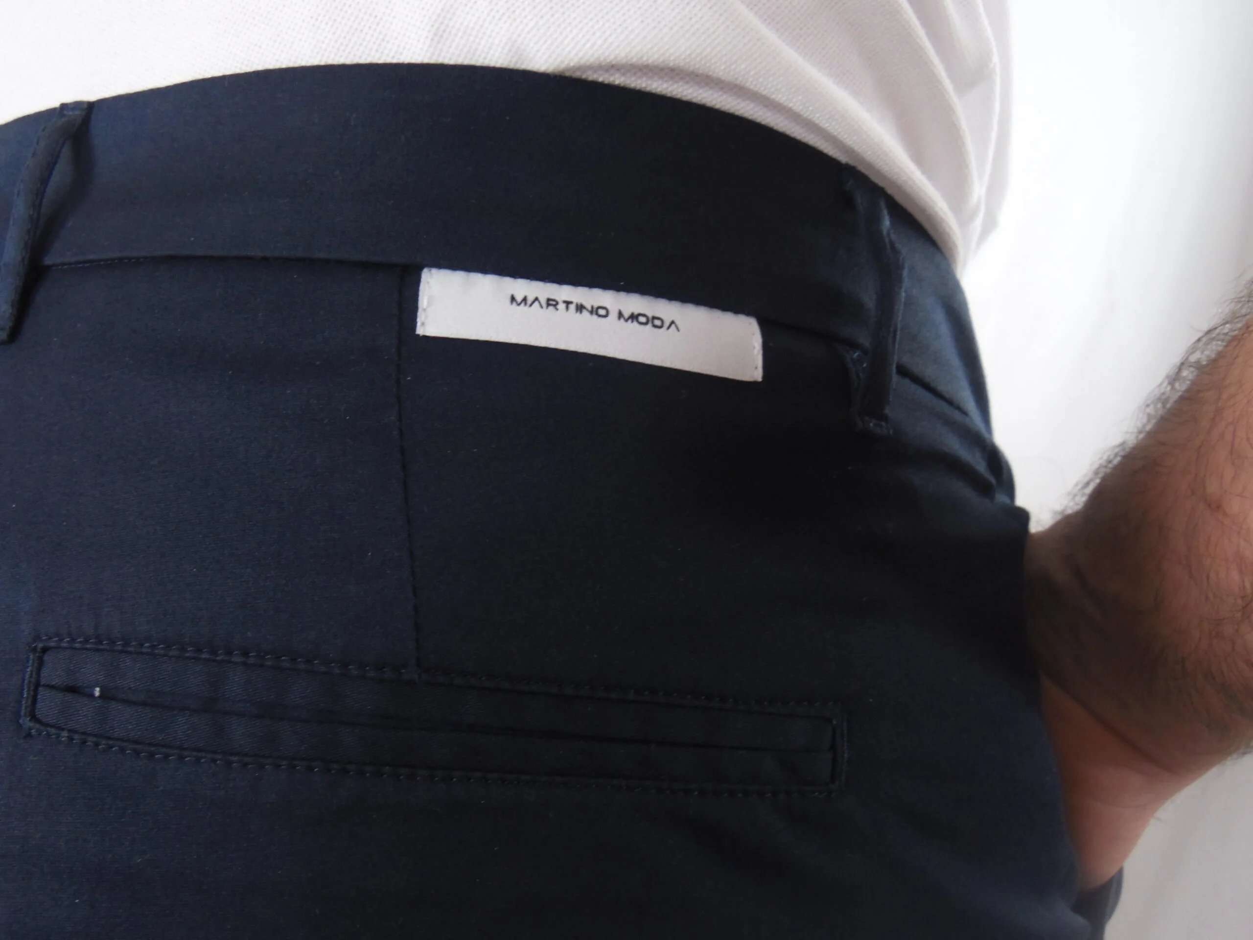 Pantalone Chinos Navy - immagine 3