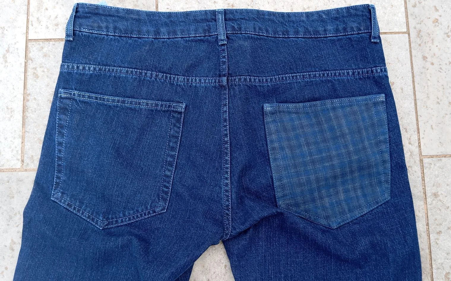 Pantalone Jeans Denim Dark Wash - immagine 5